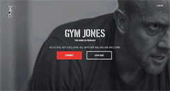 Desktop Screenshot of gymjones.com