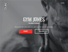Tablet Screenshot of gymjones.com